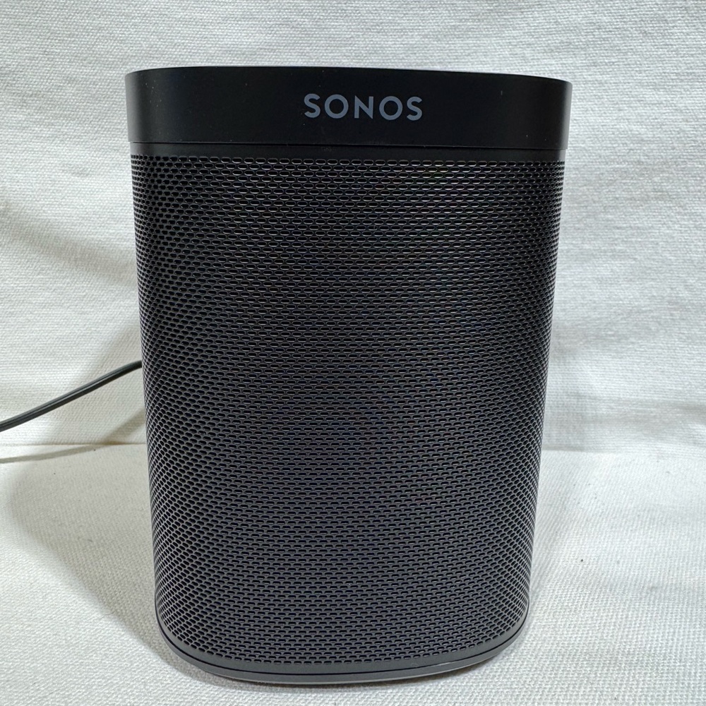 Sonos Black Portable Speaker with Sleek Design